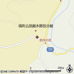 福島県東白川郡塙町木野反才我地19周辺の地図