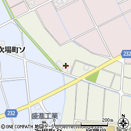石川県羽咋市深江町ヲ周辺の地図