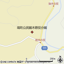 福島県東白川郡塙町木野反才我地45周辺の地図