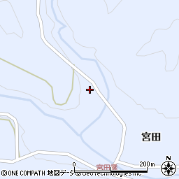 福島県東白川郡塙町真名畑荒屋周辺の地図