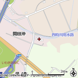 福島県いわき市三沢町関田沖周辺の地図