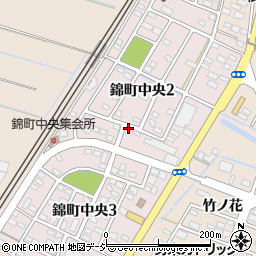 福島県いわき市錦町中央周辺の地図