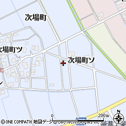石川県羽咋市次場町ソ周辺の地図