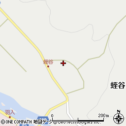 富山県下新川郡朝日町蛭谷529周辺の地図