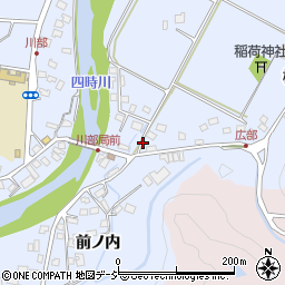 福島県いわき市川部町橋本周辺の地図