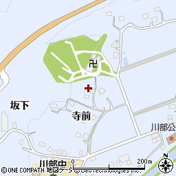 川部鉱泉周辺の地図