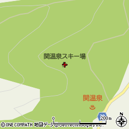 関温泉スキー場周辺の地図