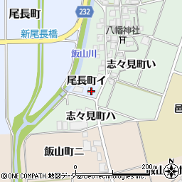 石川県羽咋市尾長町イ周辺の地図