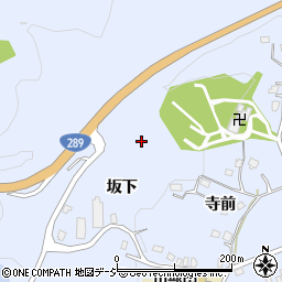福島県いわき市川部町芝原周辺の地図