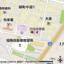 錦公民館周辺の地図