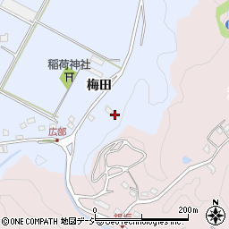 福島県いわき市川部町梅田11-1周辺の地図