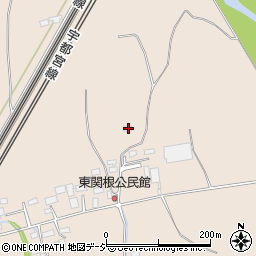 栃木県那須塩原市東関根266-2周辺の地図