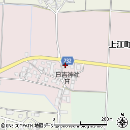 石川県羽咋市上江町お27周辺の地図
