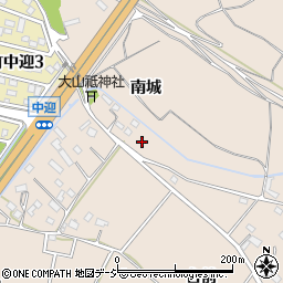 福島県いわき市錦町南城周辺の地図