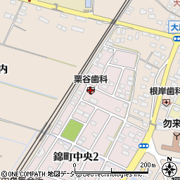 粟谷歯科医院周辺の地図