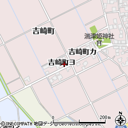 石川県羽咋市吉崎町ヨ周辺の地図