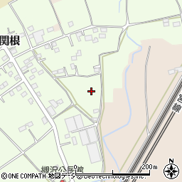 栃木県那須塩原市関根周辺の地図
