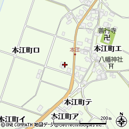 石川県羽咋市本江町（ロ）周辺の地図