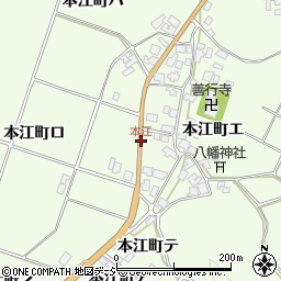 本江周辺の地図