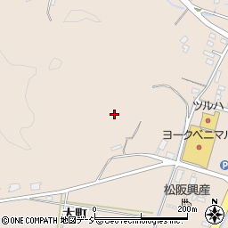 福島県いわき市錦町梅沢周辺の地図