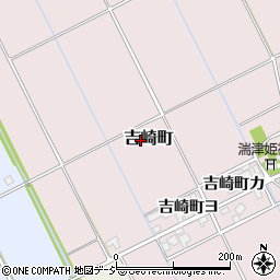 石川県羽咋市吉崎町周辺の地図
