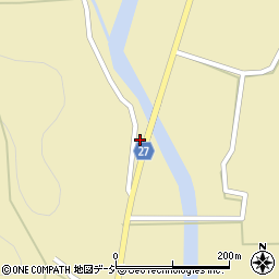 栃木県大田原市中野内281周辺の地図