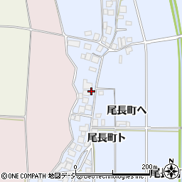 石川県羽咋市尾長町ト周辺の地図