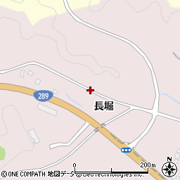 福島県いわき市三沢町長堀周辺の地図
