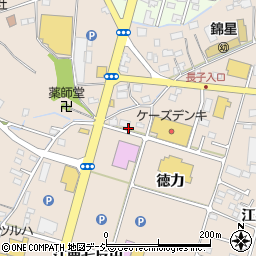 福島県いわき市錦町（江栗七反田）周辺の地図