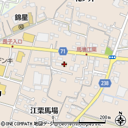 ファミリーマートいわき錦町江栗店周辺の地図