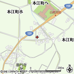 石川県羽咋市本江町（ホ）周辺の地図