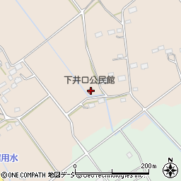 下井口公民館周辺の地図