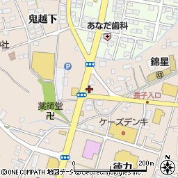 有限会社東日本エナジー　ＪＯＭＯセルフ錦店周辺の地図