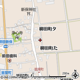 石川県羽咋市柳田町た周辺の地図