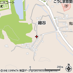 福島県いわき市錦町細谷36周辺の地図