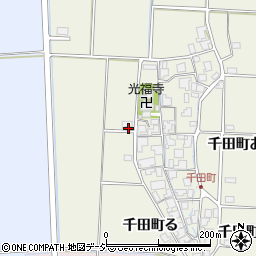 石川県羽咋市千田町ぬ周辺の地図