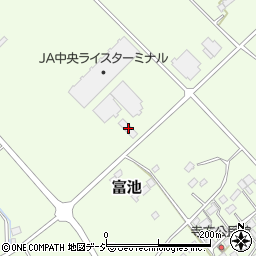 栃木県大田原市富池3368周辺の地図