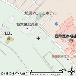 栃木県那須塩原市東赤田388-4周辺の地図