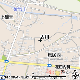 福島県いわき市錦町古川周辺の地図