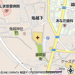 ホームセンター山新錦店周辺の地図