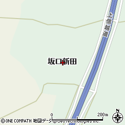 新潟県妙高市坂口新田周辺の地図