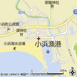 福島県いわき市小浜町渚周辺の地図