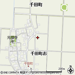 石川県羽咋市千田町は36周辺の地図
