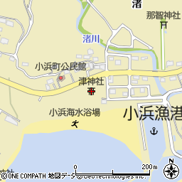 津神社周辺の地図