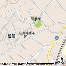 富山県黒部市荒俣206周辺の地図