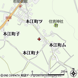 石川県羽咋市本江町ナ周辺の地図