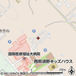 栃木県那須塩原市井口538周辺の地図