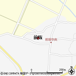 〒389-2503 長野県下高井郡野沢温泉村前坂の地図