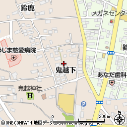 福島県いわき市錦町鬼越下48周辺の地図