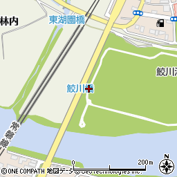 鮫川橋周辺の地図